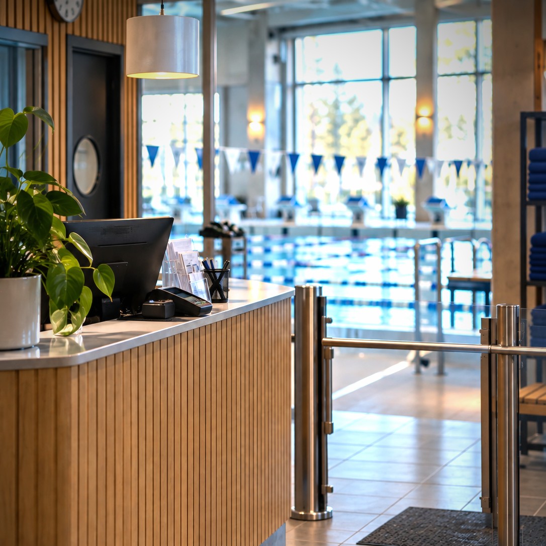 Kaikki uimahallin tarvitsemat toiminnot yhdessä