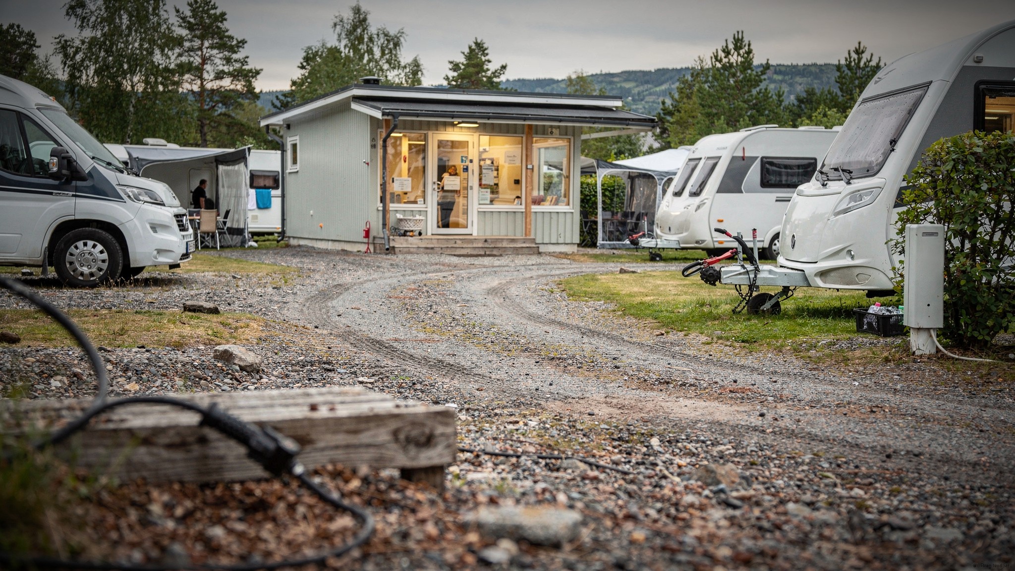 Kassa- ja varausjärjestelmä caravan- ja leirintäalueille